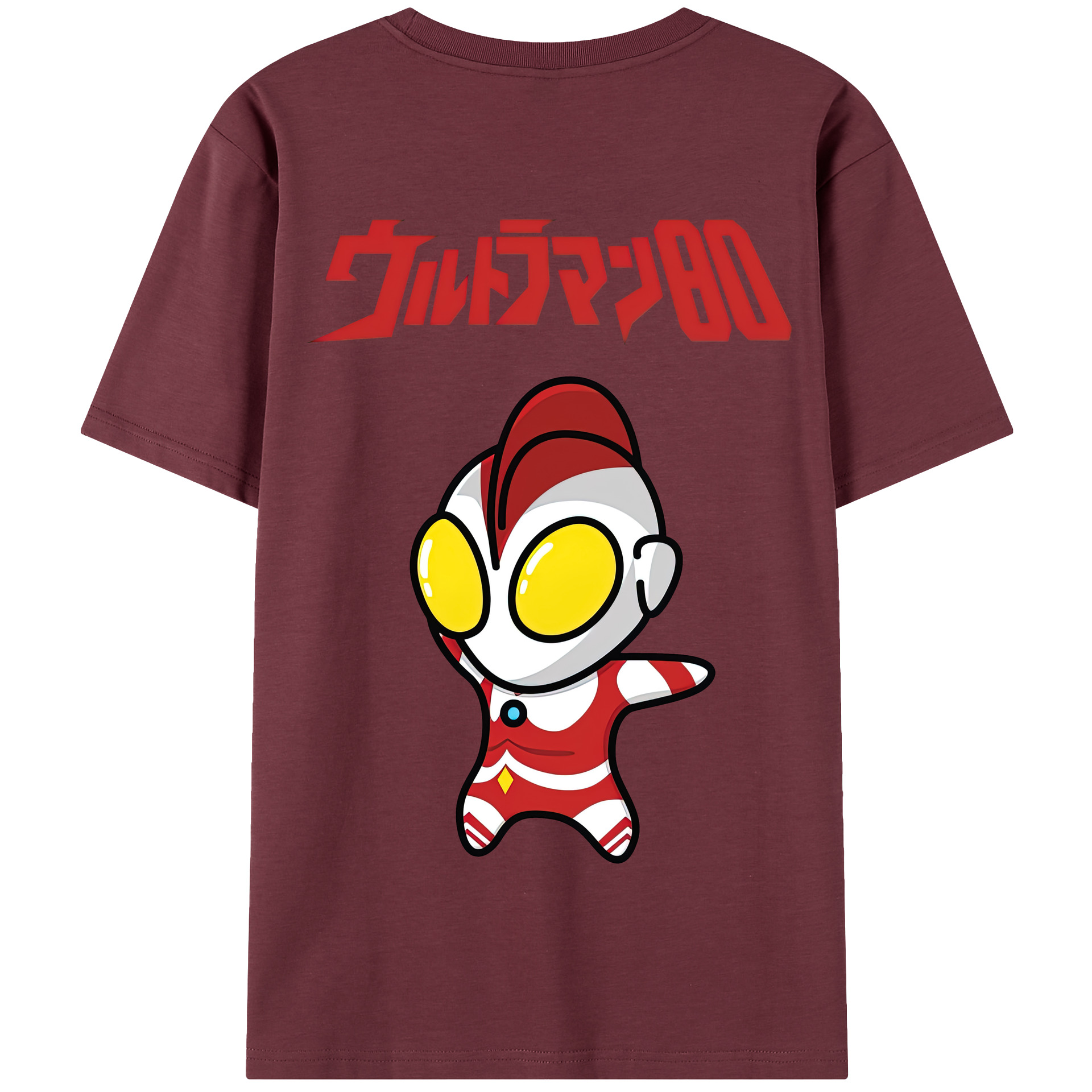 （画像用） ウルトラマン Ultraman 綿100％半袖Tシャツ（背面プリント）